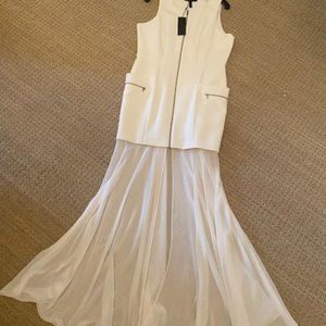 Ivory BCBG MaxAzria Unique Gown